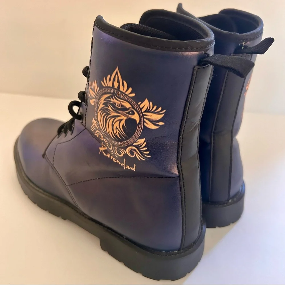Harry Potter Ravenclaw Boots Men’s 6 Female 8 - Picture 4 of 9